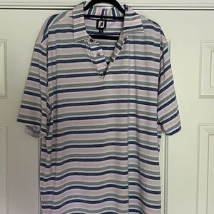 Footjoy short sleeve golf polo, size XL